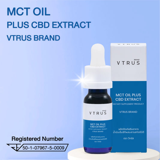 VTRUS CBD Oil 3.5% – Full-Spectrum 525mg (15ml)