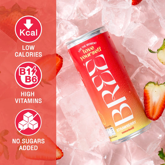 Strawberry CBD Soda by Bree