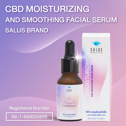 SALUS CBD Facial Serum – Moisturizing & Smoothing 15ml